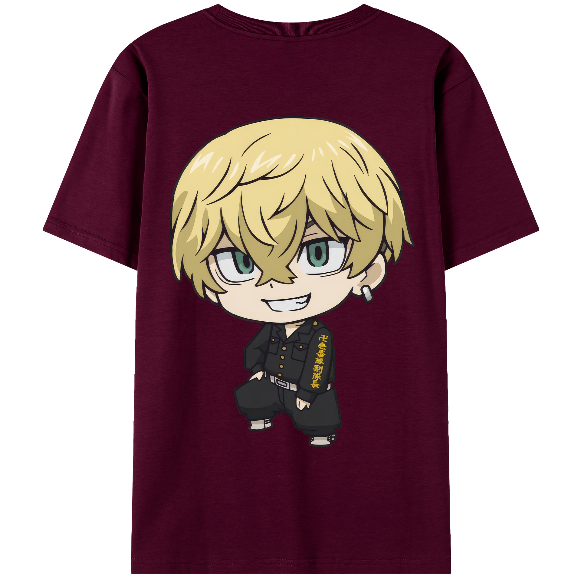 （画像用） 東京リベンジャーズ Tokyo Revengers レディース半袖Tシャツ(バックプリント)